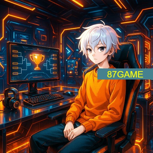 Imagem promocional da 87GAME mostrando a plataforma e suas vantagens