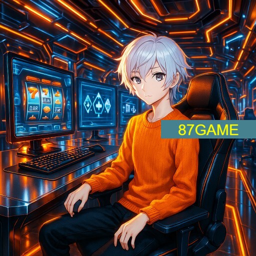 Imagem promocional da 87GAME mostrando a plataforma e suas vantagens